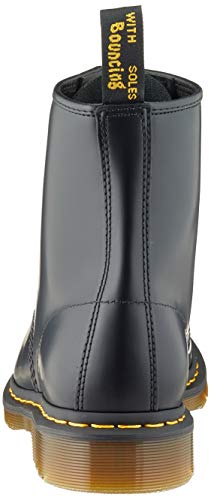 Women's Black Leather 8-Eye Boot by Dr. Martens