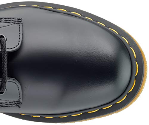 Women's Black Leather 8-Eye Boot by Dr. Martens