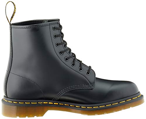 Women's Black Leather 8-Eye Boot by Dr. Martens
