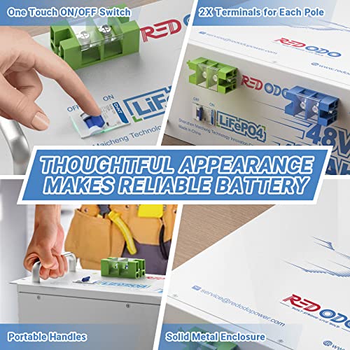 48V Lithium Marine Battery with 10-Year Lifetime