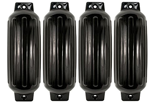 Boat Fenders 8.5" X 27" with Accessories