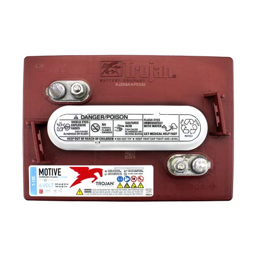 Trojan T-105 Plus Deep Cycle Battery - 6 Pack