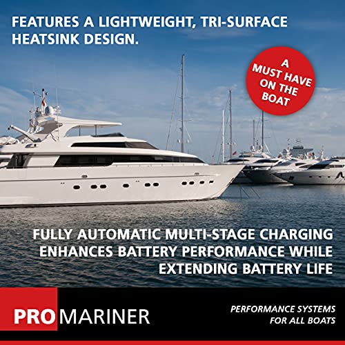 ProSport HD Marine Battery Charger, 20A, 3 Bank