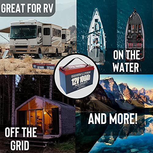 Dakota Lithium 12V Deep Cycle Battery - 100Ah