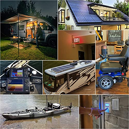 12V 100Ah Lithium Battery for Marine, RV, Solar