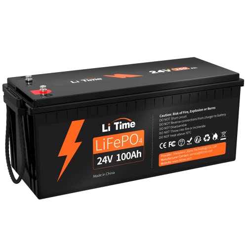 24V 100Ah LiFePO4 Lithium Marine Battery