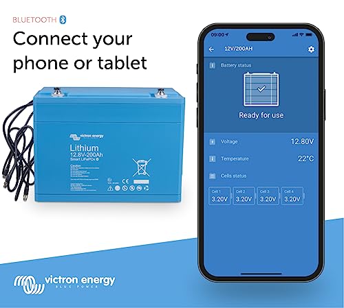 Victron 12.8V/200Ah Smart Battery with Bluetooth App