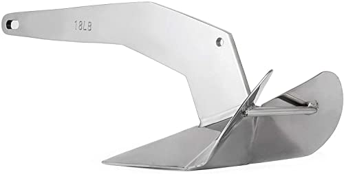 ISURE Stainless Steel Boat Anchor - 16 lbs