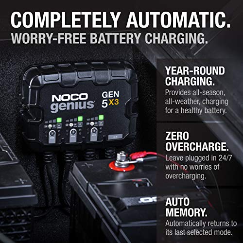 Smart 3-Bank Marine Battery Charger