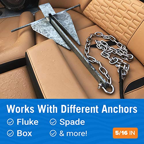 5FT Stainless Steel Boat Anchor Chain with Shackle