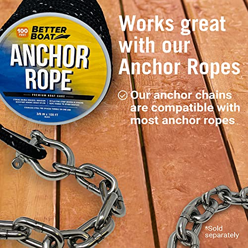 5FT Stainless Steel Boat Anchor Chain with Shackle