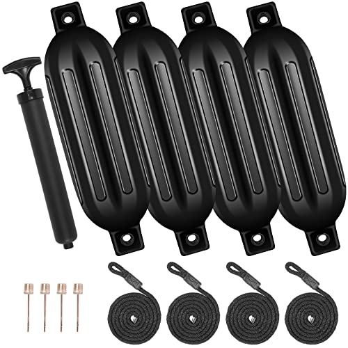 Inflatable Boat Fenders - Pack of 4