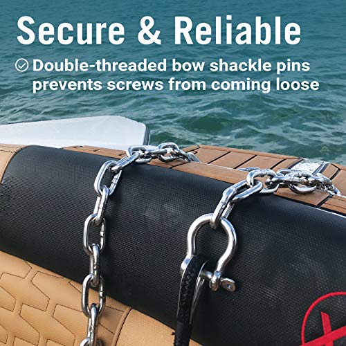 5FT Stainless Steel Boat Anchor Chain with Shackle