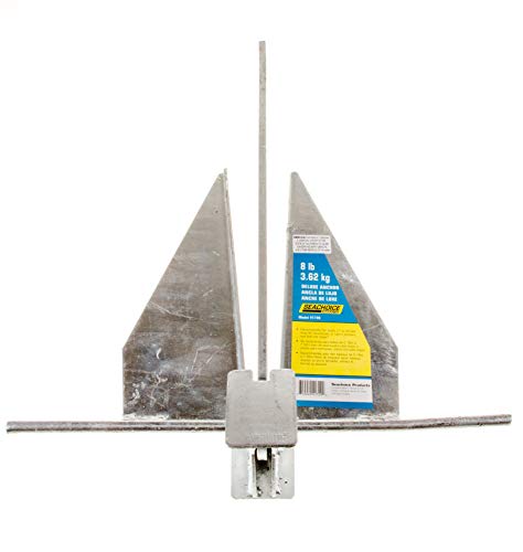 SEACHOICE Hot Dipped Galvanized Deluxe Anchor 8S 41720