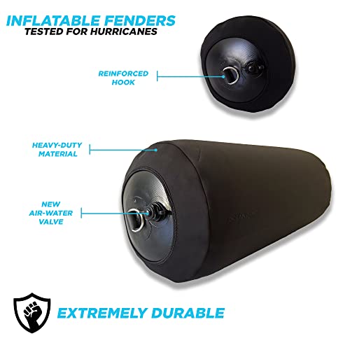 12x24 Inch Inflatable Boat Fender with Cover