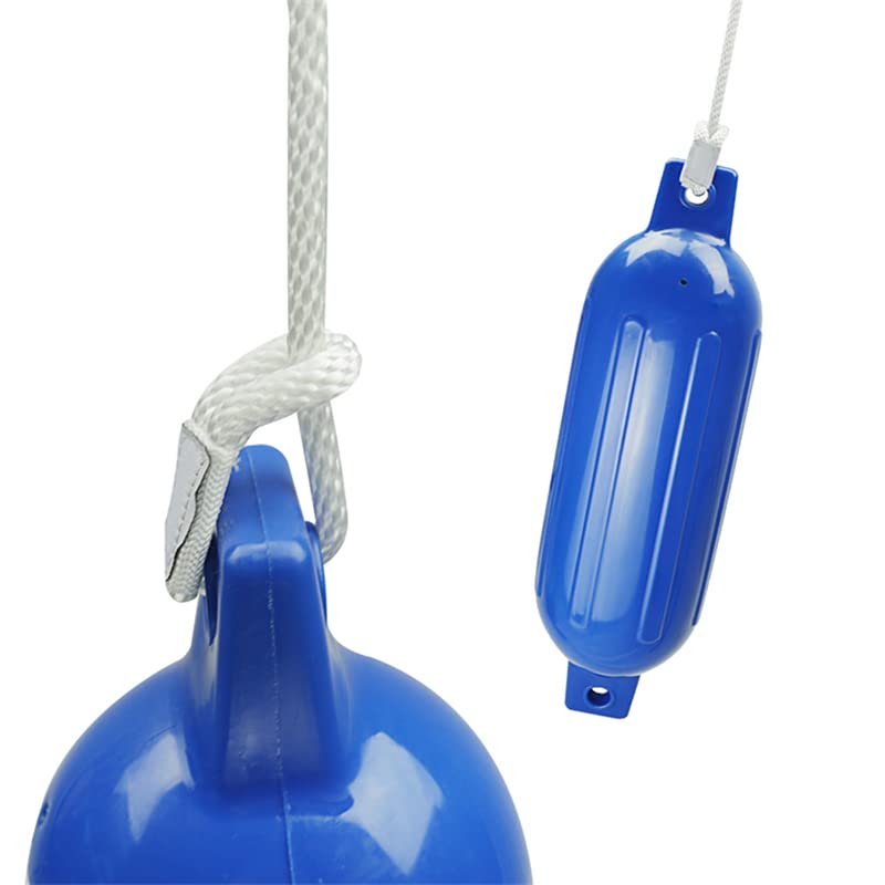 Inflatable Boat Bumpers with Ropes, 4 Pack