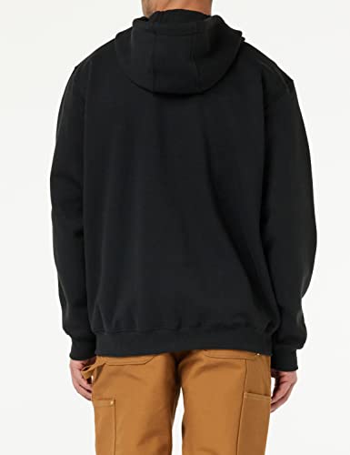 Carhartt Men's Black Midweight Full-Zip Sweatshirt