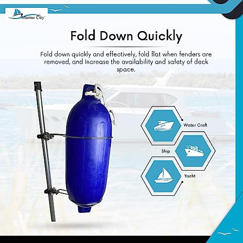 Stainless Steel Fender Holder for Marine Use