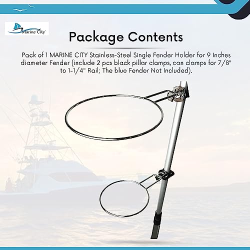 Stainless Steel Fender Holder for Marine Use