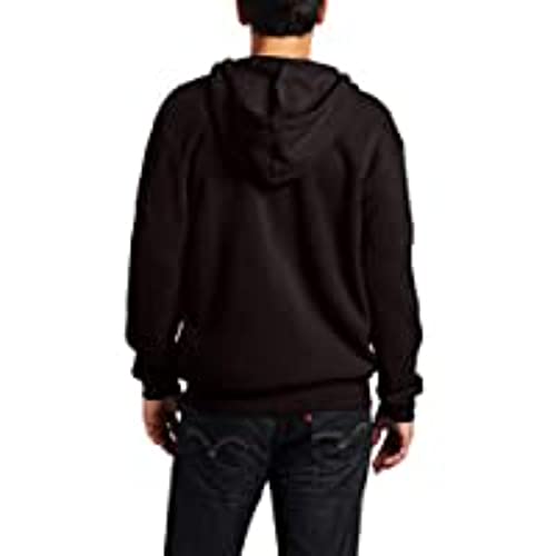 Carhartt Men's Black Midweight Full-Zip Sweatshirt