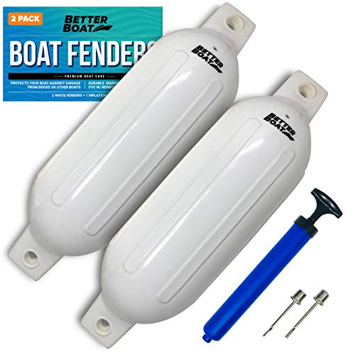 Set of 2 Inflatable Boat Fenders