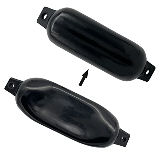 Black Boat Fender Set for Marine Use