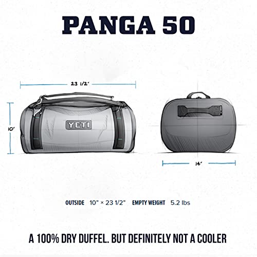 Storm Gray YETI Panga 50 Waterproof Duffel Bag