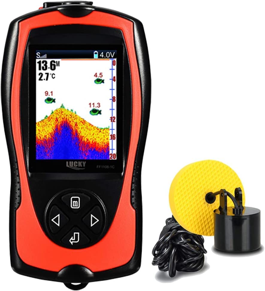 Handheld Fish Finder for Boat and Kayak Fishing