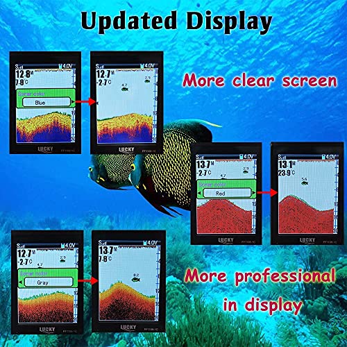 Handheld Fish Finder for Boat and Kayak Fishing