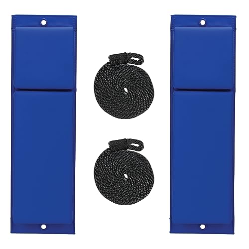 24" Blue BoatTector Contour Fender 2-Pack