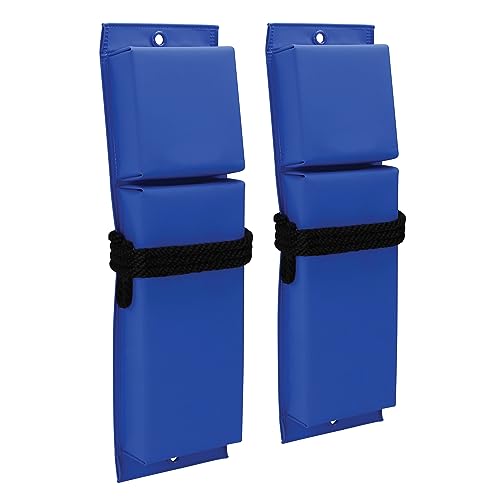 24" Blue BoatTector Contour Fender 2-Pack