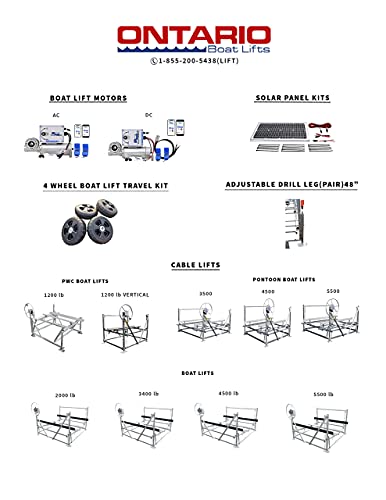 Heavy Duty Boat Lift Wheel Kit