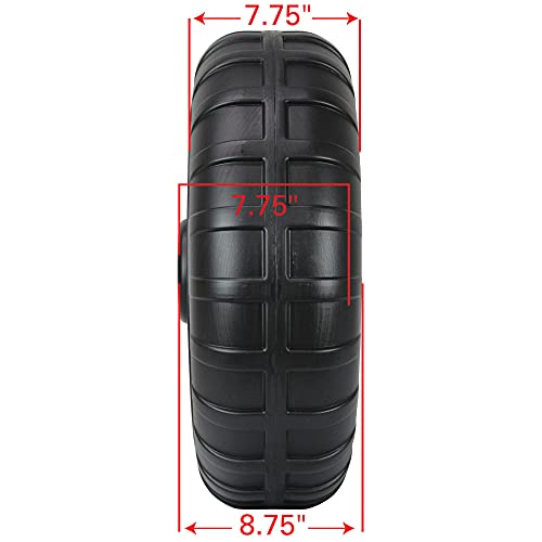 24" Heavy-Duty Roll-In Dock Wheel