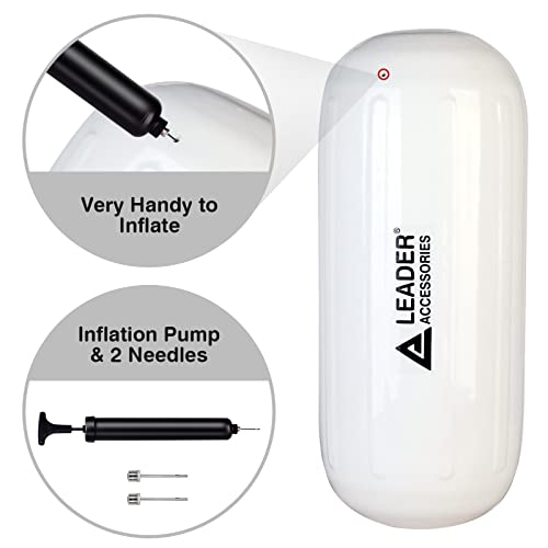 Inflatable Boat Fender Set with Lines and Pump