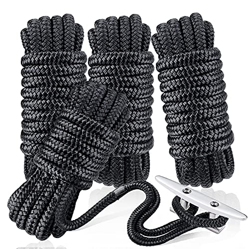4 Pack Nylon Dock Lines - Marine Accessories