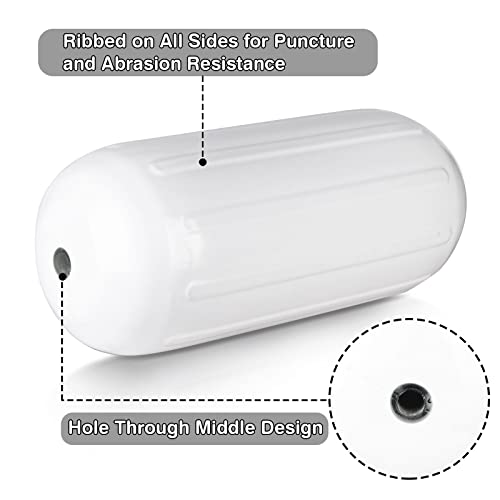 Inflatable Boat Fender Set with Lines and Pump