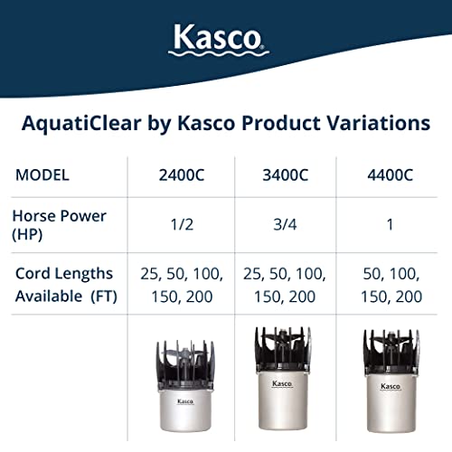 Kasco AquatiClear Water Circulator Pump - 3/4 HP
