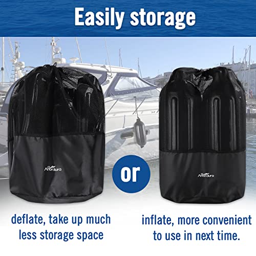 Affordura Boat Fender 4 Pack Inflatable Bumpers