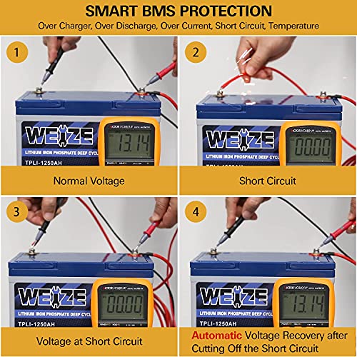 12V 300Ah Lithium Battery for Marine Use