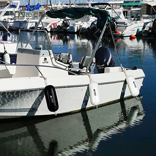 Inflatable Boat Fender Set with Lines and Pump