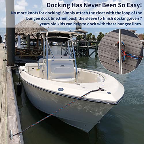 Bungee Dock Lines for Boats