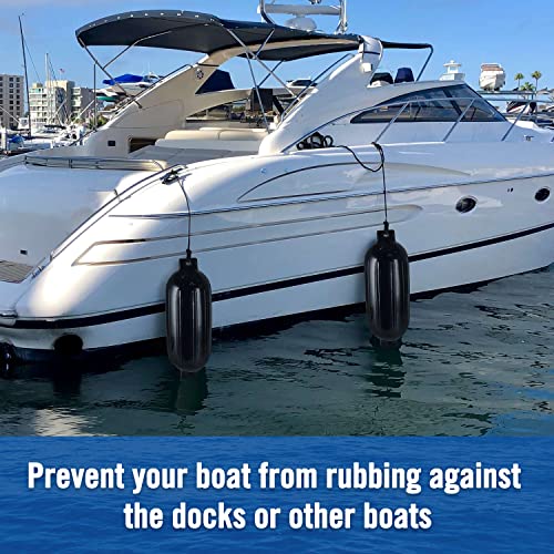Affordura Boat Fender 4 Pack Inflatable Bumpers