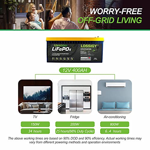 12V 400Ah LiFePO4 Battery for Marine/RV/Solar