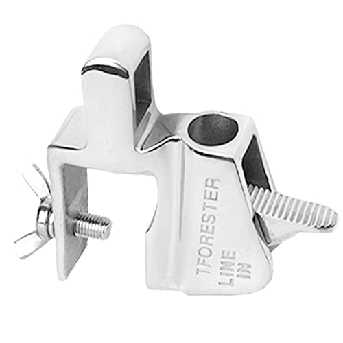 Adjustable Pontoon Boat Fender Cleat with One Hand Clip
