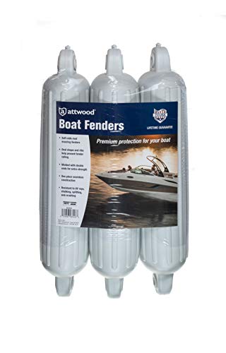 Pack of 3 Attwood SoftSide Boat Fenders