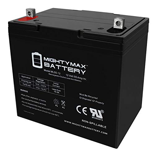 55Ah 12V Deep Cycle Marine Battery