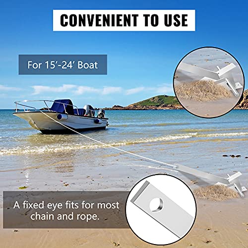 Marine Anchor Kit with 8.5 lb Fluke Anchor