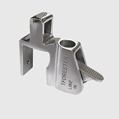 Adjustable Pontoon Boat Fender Cleat with One Hand Clip