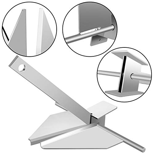 Marine Anchor Kit with 8.5 lb Fluke Anchor