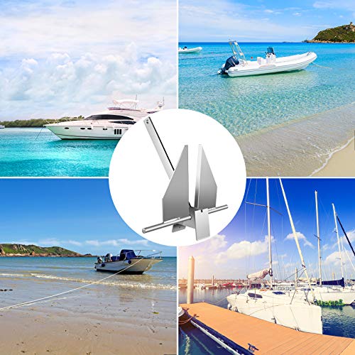 Marine Anchor Kit with 8.5 lb Fluke Anchor